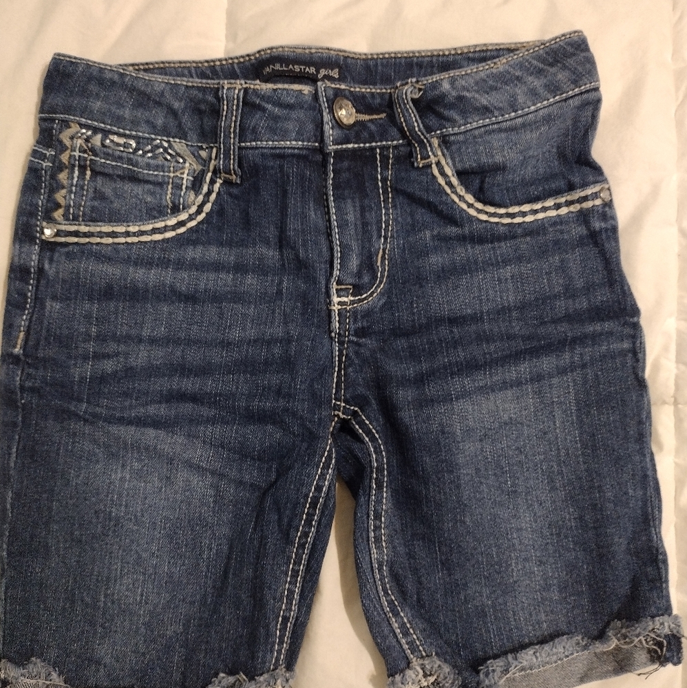 Vanilla Star Girls Denim Shorts